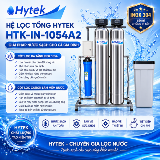 Bộ lọc đầu nguồn cao cấp autu van inox 304 HTK-IN-HTK-IN-1054A2