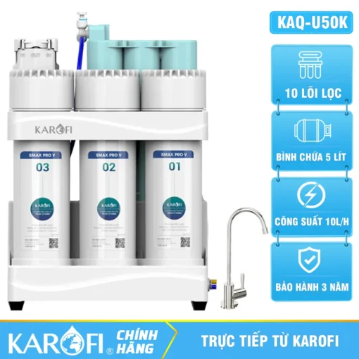Máy lọc nước RO Karofi KAQ-U50K