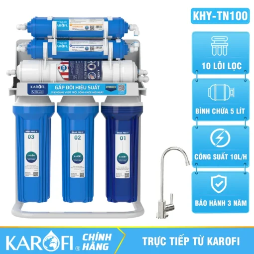 Máy lọc nước RO Karofi KHY-TN100